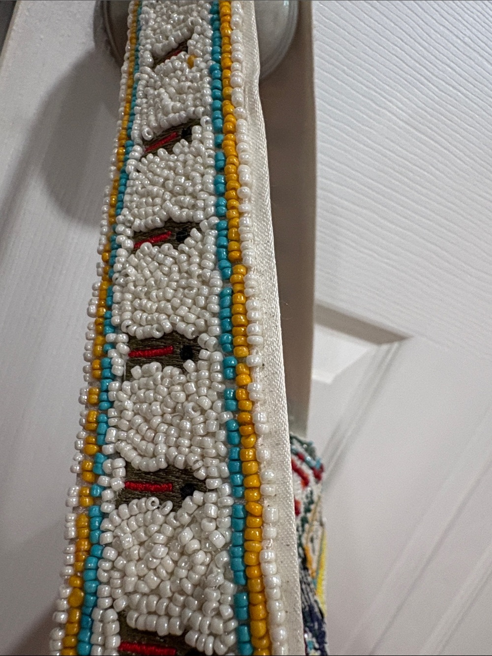 Beaded Embroidered Multicolor Shoulder Bag - Picture 3 of 5